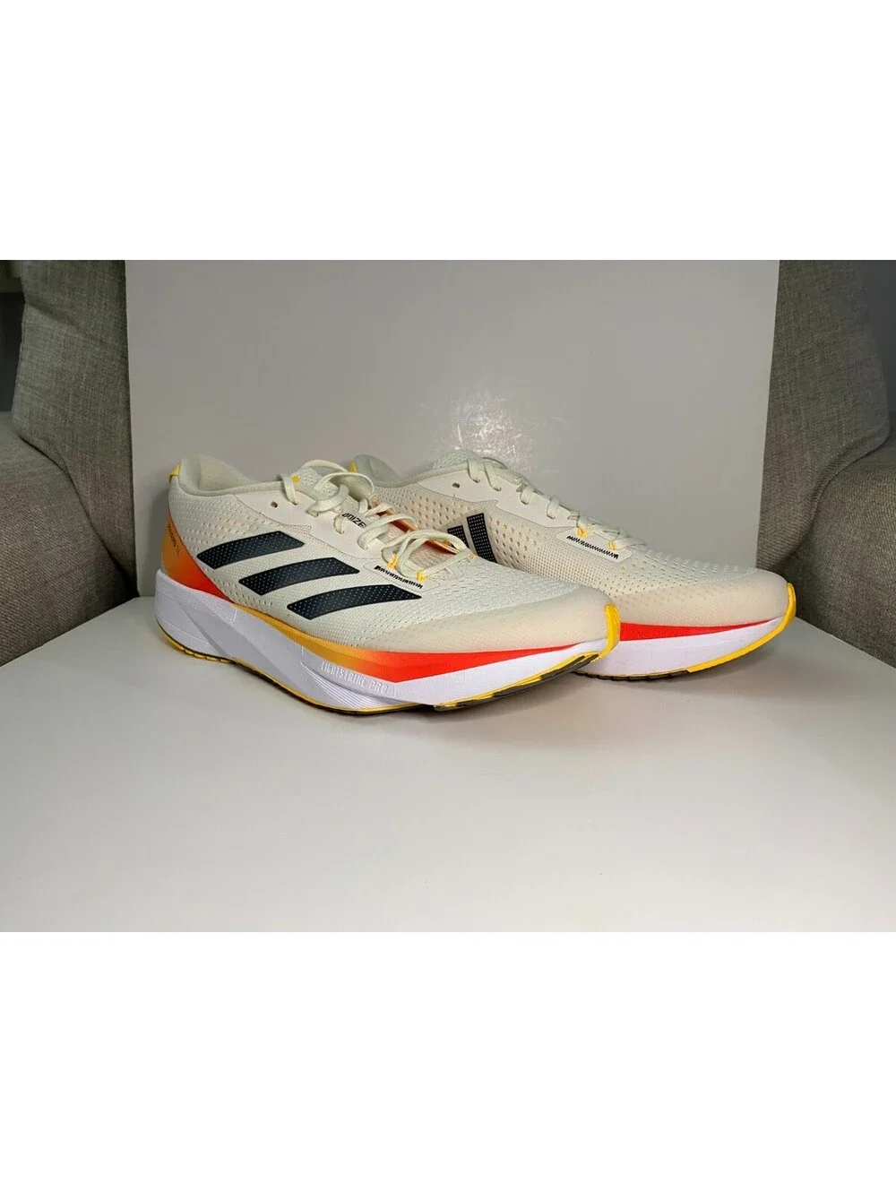 Adidas Adizero SL IG3336 Men's Sneakers 11 Ivory Core Black Spark Running Shoes